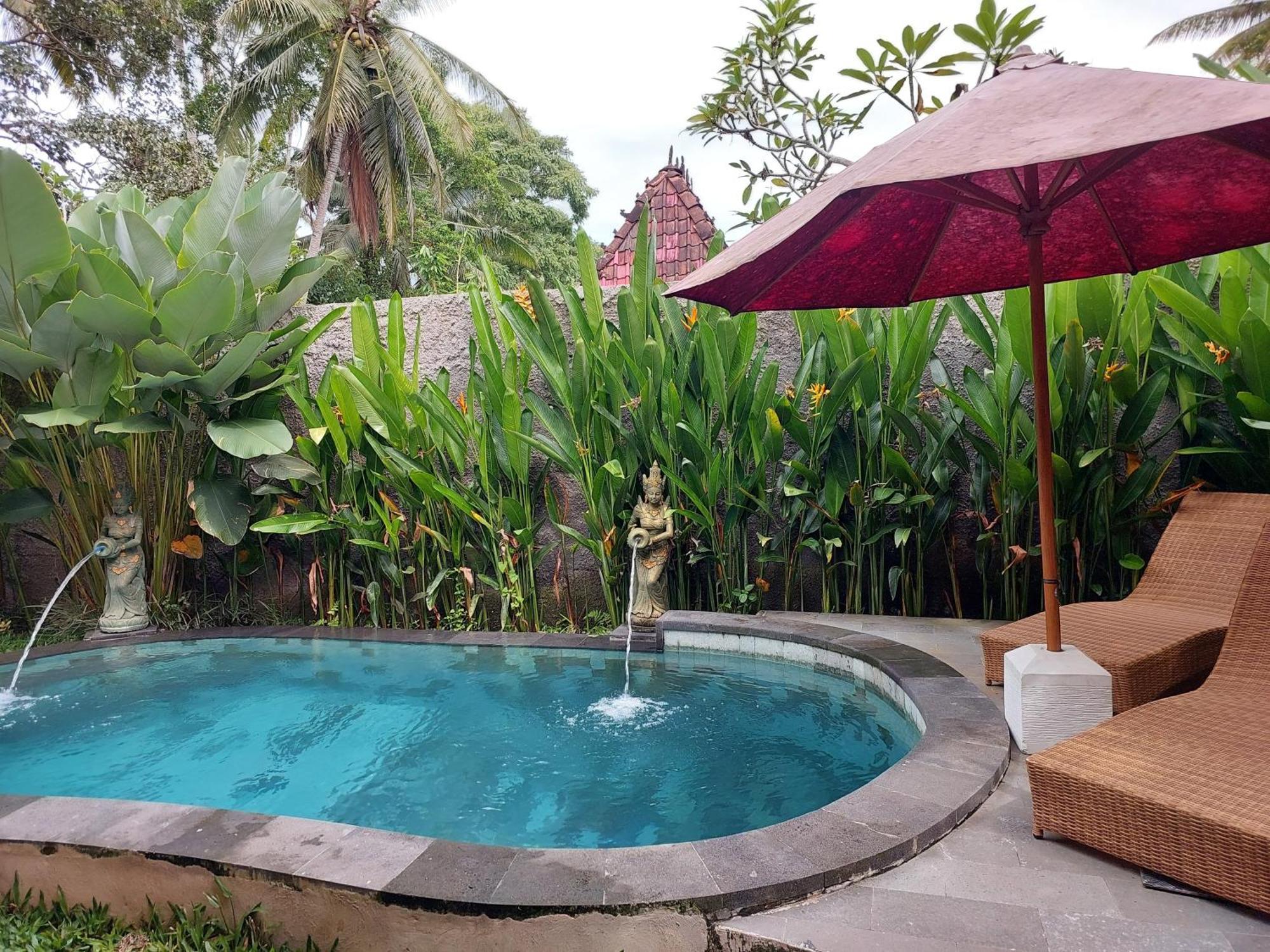 D'Ethnic Ubud Villa Exterior foto